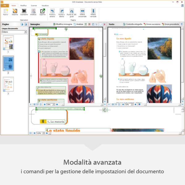 OCR Anastasis - modalità avanzata