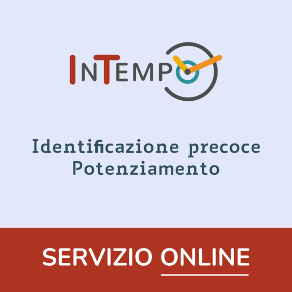 InTempo - servizio ONLINE - Identificazione Precoce e potenziamento