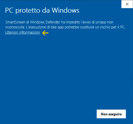 Pc protetto da Windows