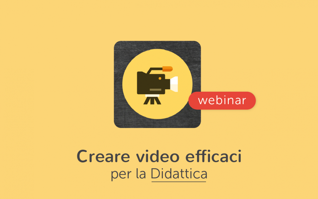 Scuola » Come creare facilmente video efficaci per la didattica