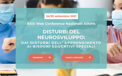 Congresso Airipa 2021 sui disturbi del neurosviluppo