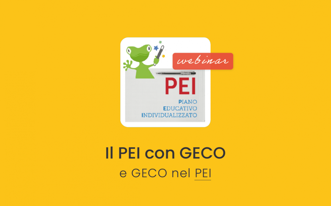 Scuola » Il PEI con GECO e Geco nel PEI