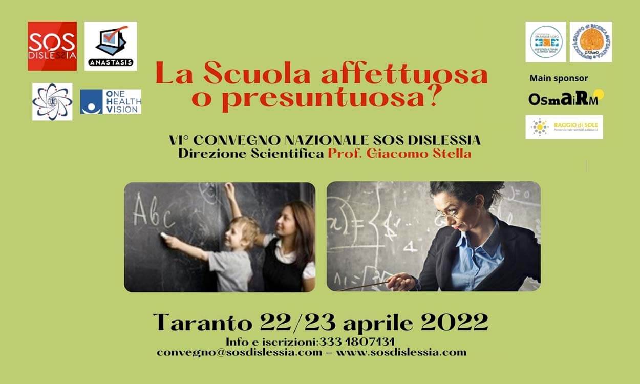 VI Convegno SOS Dislessia