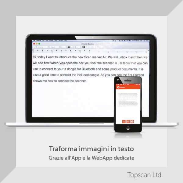 Scanmarker Air e Scanmarker Reader: trasformano immagini in testo grazie all'App e la WebApp
