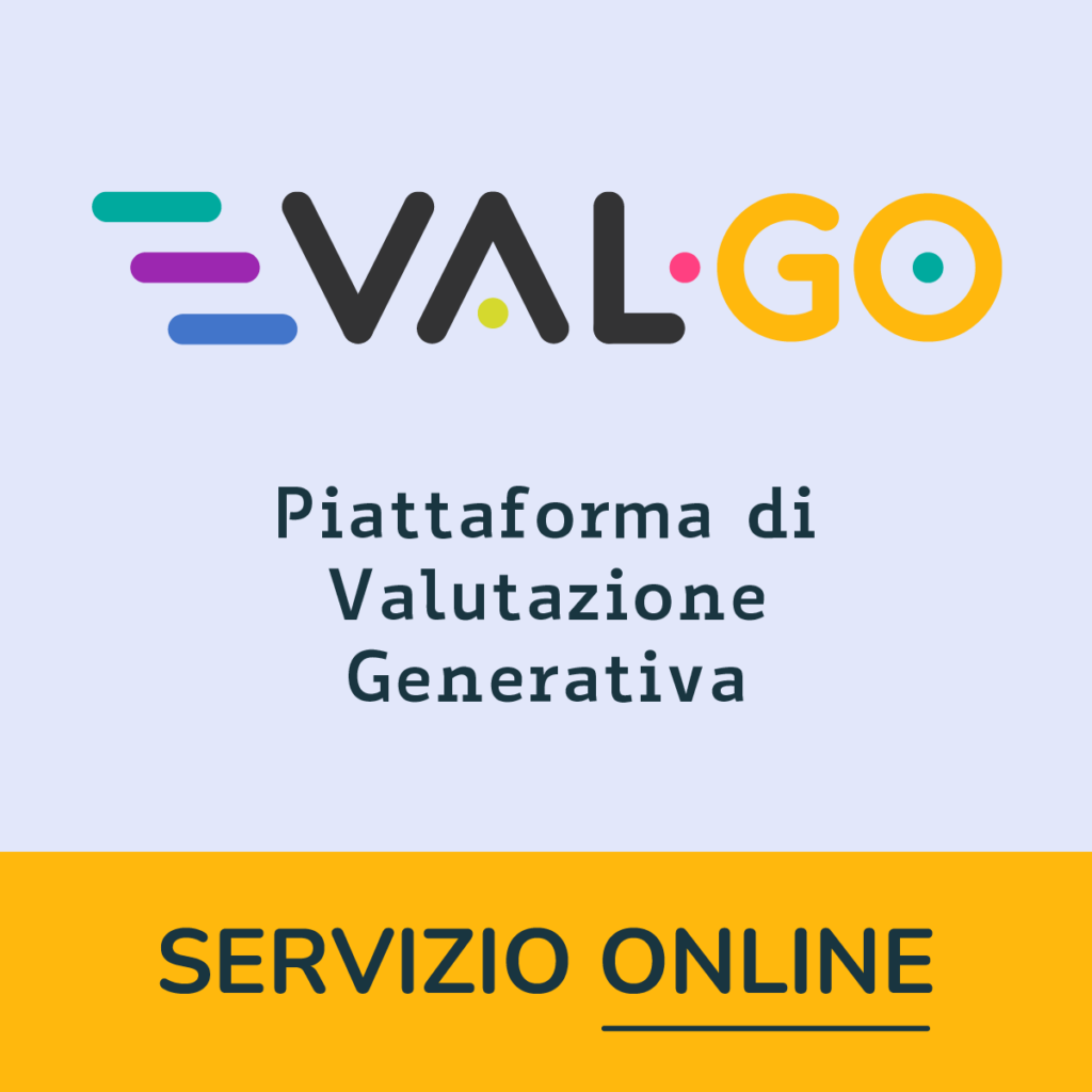Logo ValGO - Piattaforma di Valutazione Generativa - Servizio Online