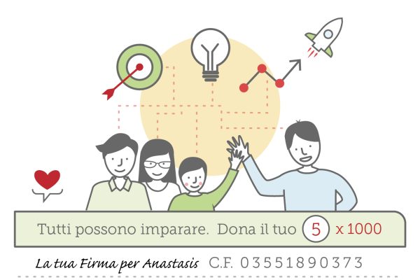 Tutti possono imparare con il tuo 5 x 1000 ad Anastasis