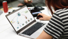 Tecnologia a supporto dell'apprendimento: studente al pc